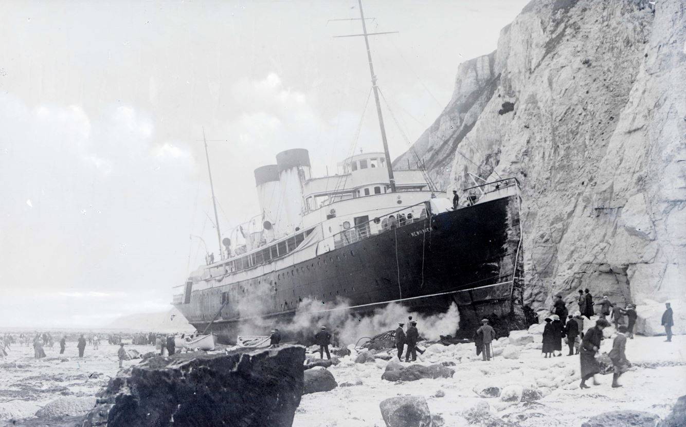 La proue fausséee du Newhaven (annexe 11) 